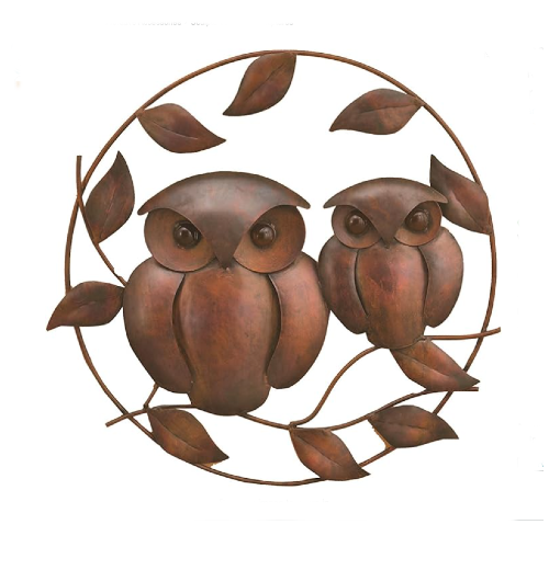 Duo Owl Wall Decor