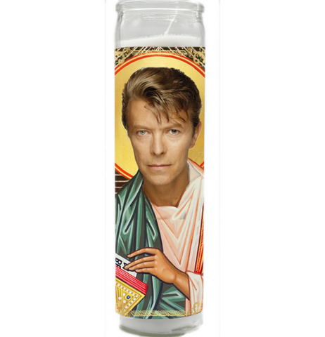 David Bowie Candle