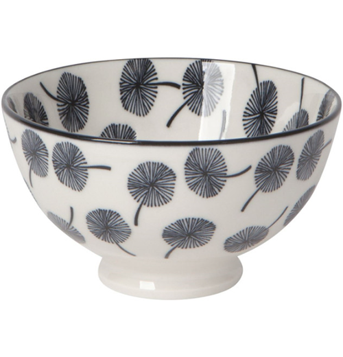 Gray Dandelion Bowl