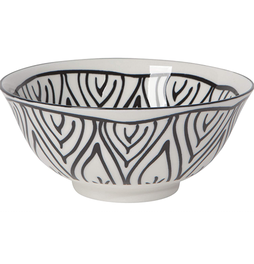 Black Bloom Bowl