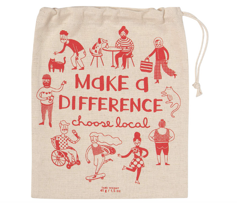 Shop Local Produce Bags, Set of 3