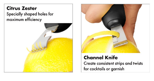 Citrus Zester &amp; Channel Knife, Good Grips