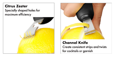 Citrus Zester & Channel Knife, Good Grips