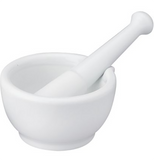 White Mortar & Pestle