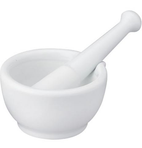 White Mortar & Pestle
