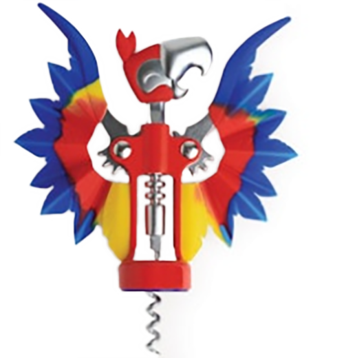 "Pinot the Parrot" Corkscrew