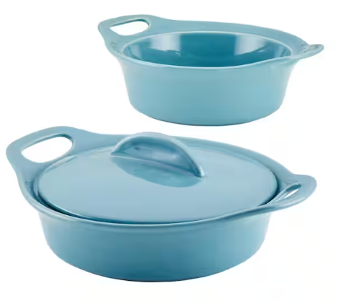 3 pc. Ceramic Casserole Set