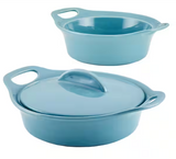 3 pc. Ceramic Casserole Set