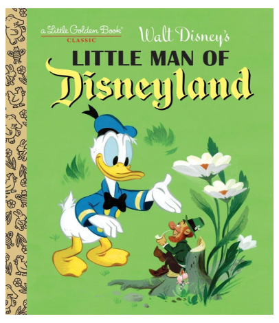 Little Man Of Disneyland - Little Golden Book