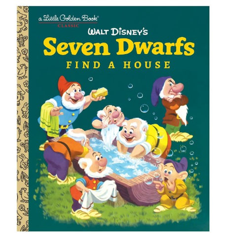 Seven Dwarfs Find A House - Little Golden Book