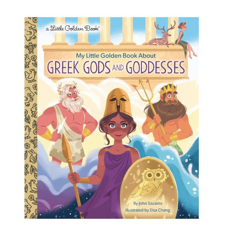 My Little Golden Book About Greek Gods and Goddesses