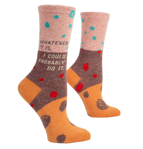 "Whatever It Is" Crew Socks