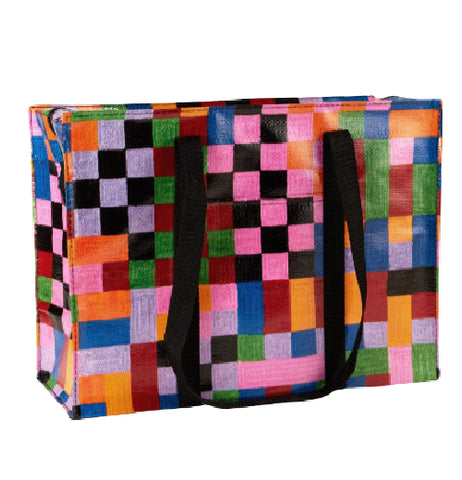 Color Cube Shoulder Tote