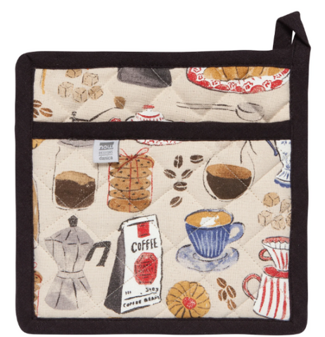 Classic Coffee Break Pot Holder