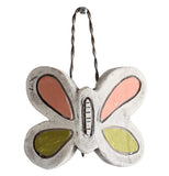 Hanging Clay Butterfly Bud Vase