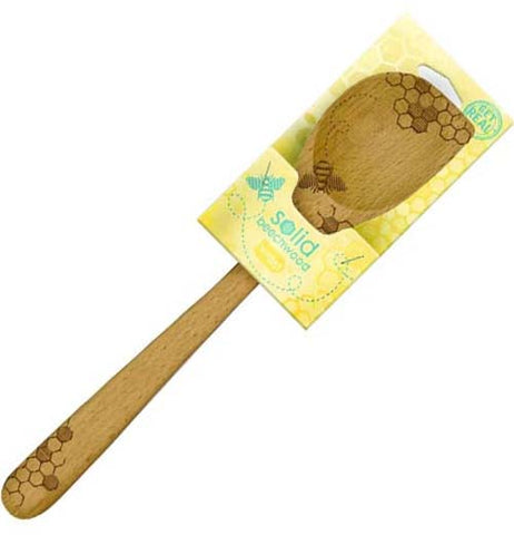 "Honey Bee" Solid Beechwood Corner Spoon