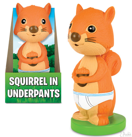 Squirrel in Underpants Nodder
