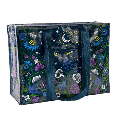 Starry Garden Shoulder Tote