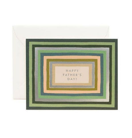 Striped Father's Day Card