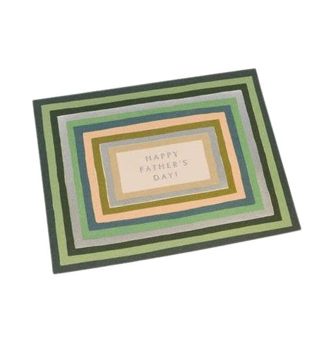 Striped Father's Day Card