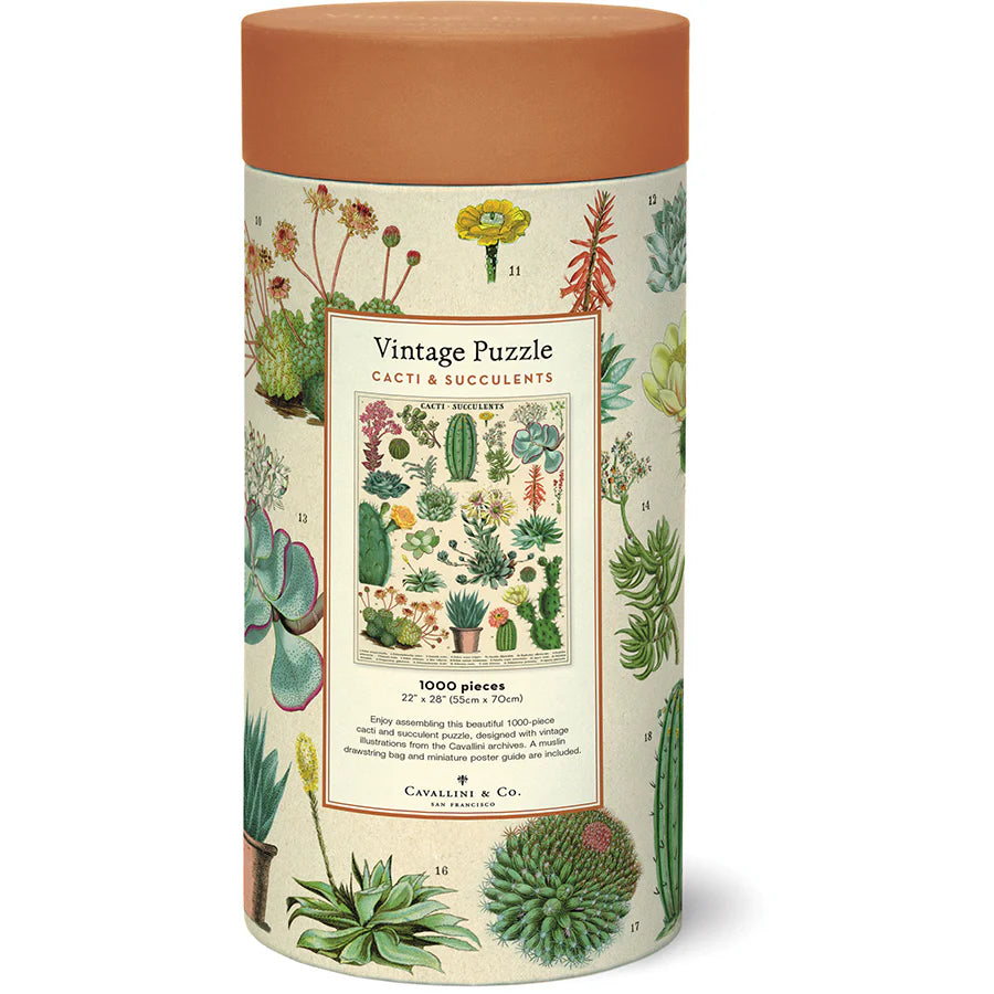 Succulents 1000-Piece Puzzle