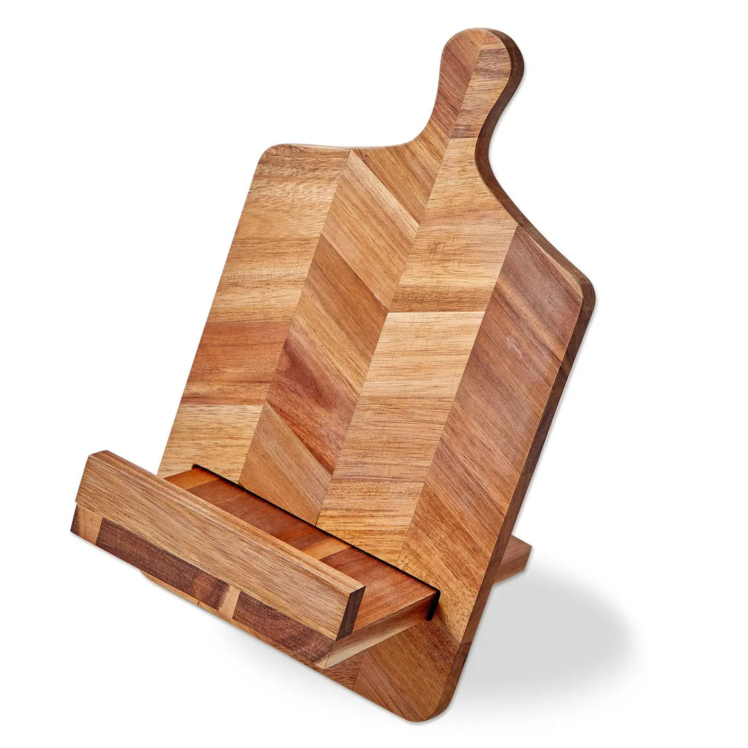 Acacia Wood Cookbook | Tablet Holder