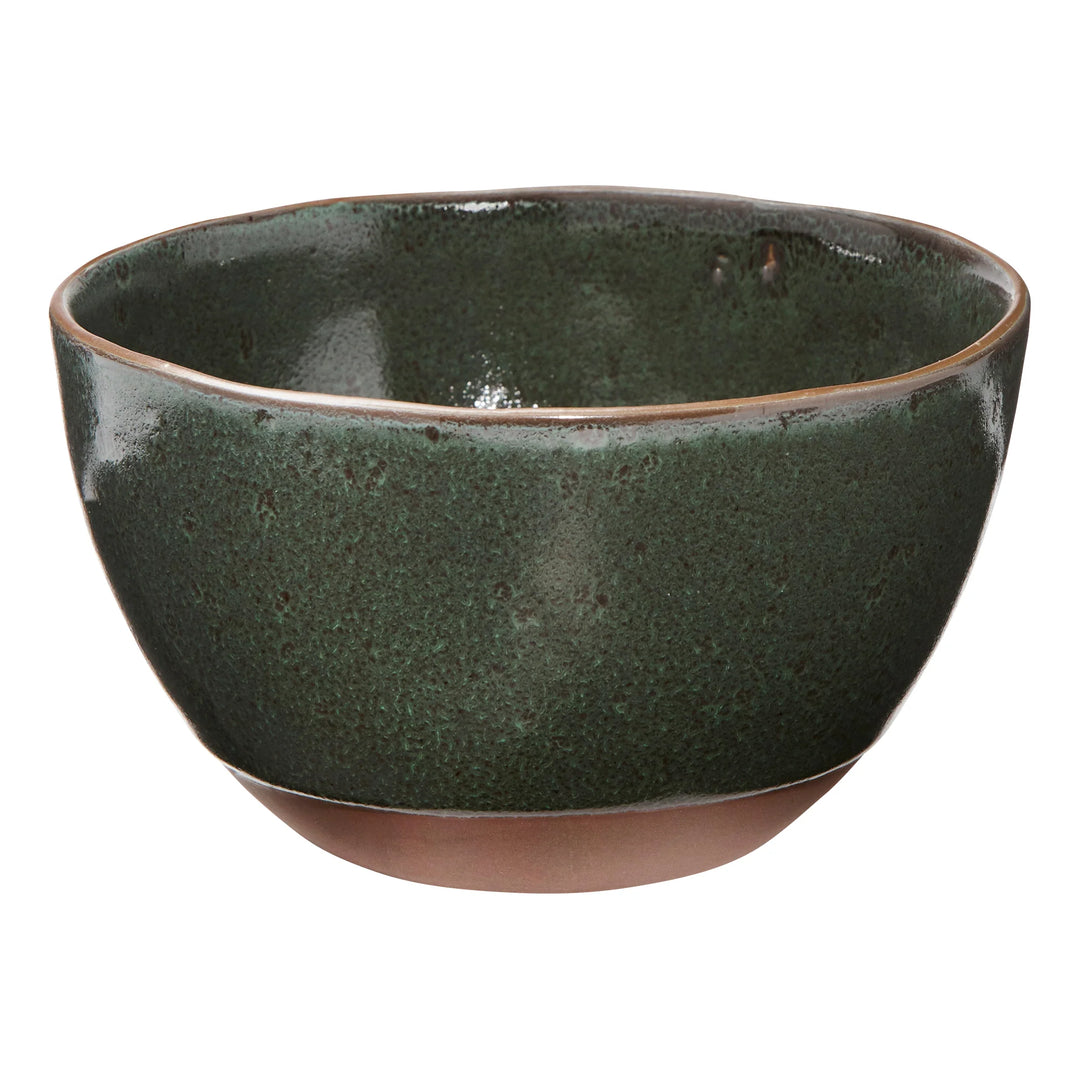 Deep Forest Matte Glaze Bowl