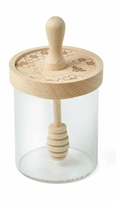 "Honey Bee" Honey Dipper Jar