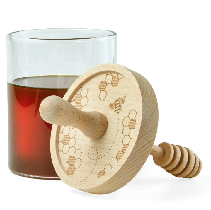 "Honey Bee" Honey Dipper Jar