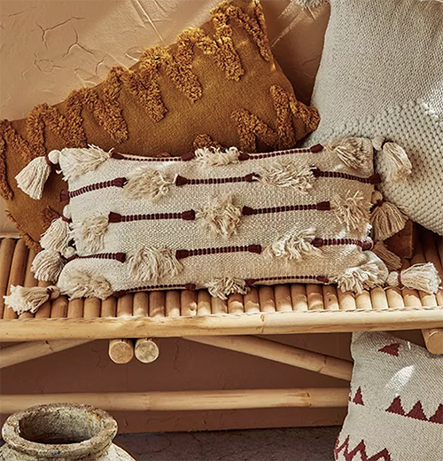 Village Handwoven Pillow
