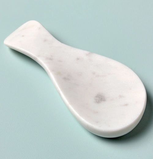 White Marble Spoon Rest