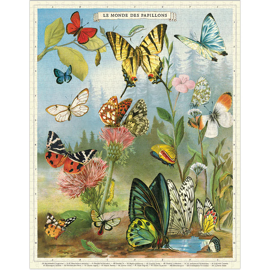 World of Butterflies 1,000 Piece Puzzle