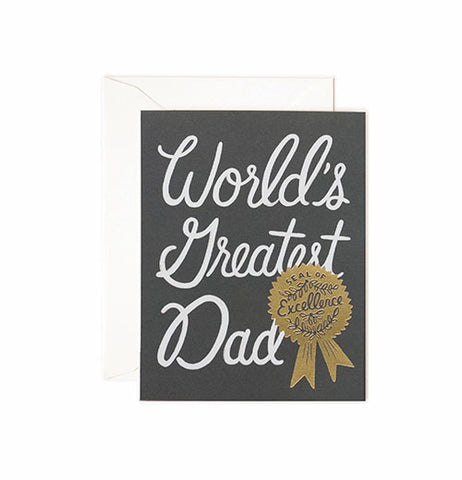 World's Greatest Dad Card