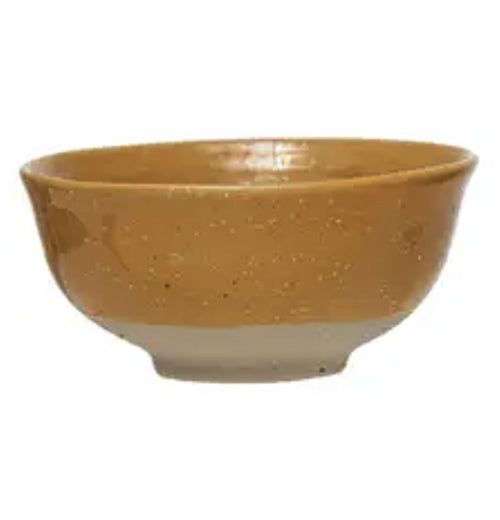 Autumn Colors Stoneware Bowl