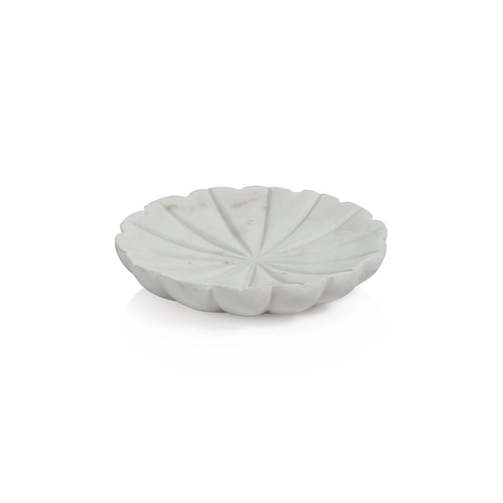 White Marble Dish, Small