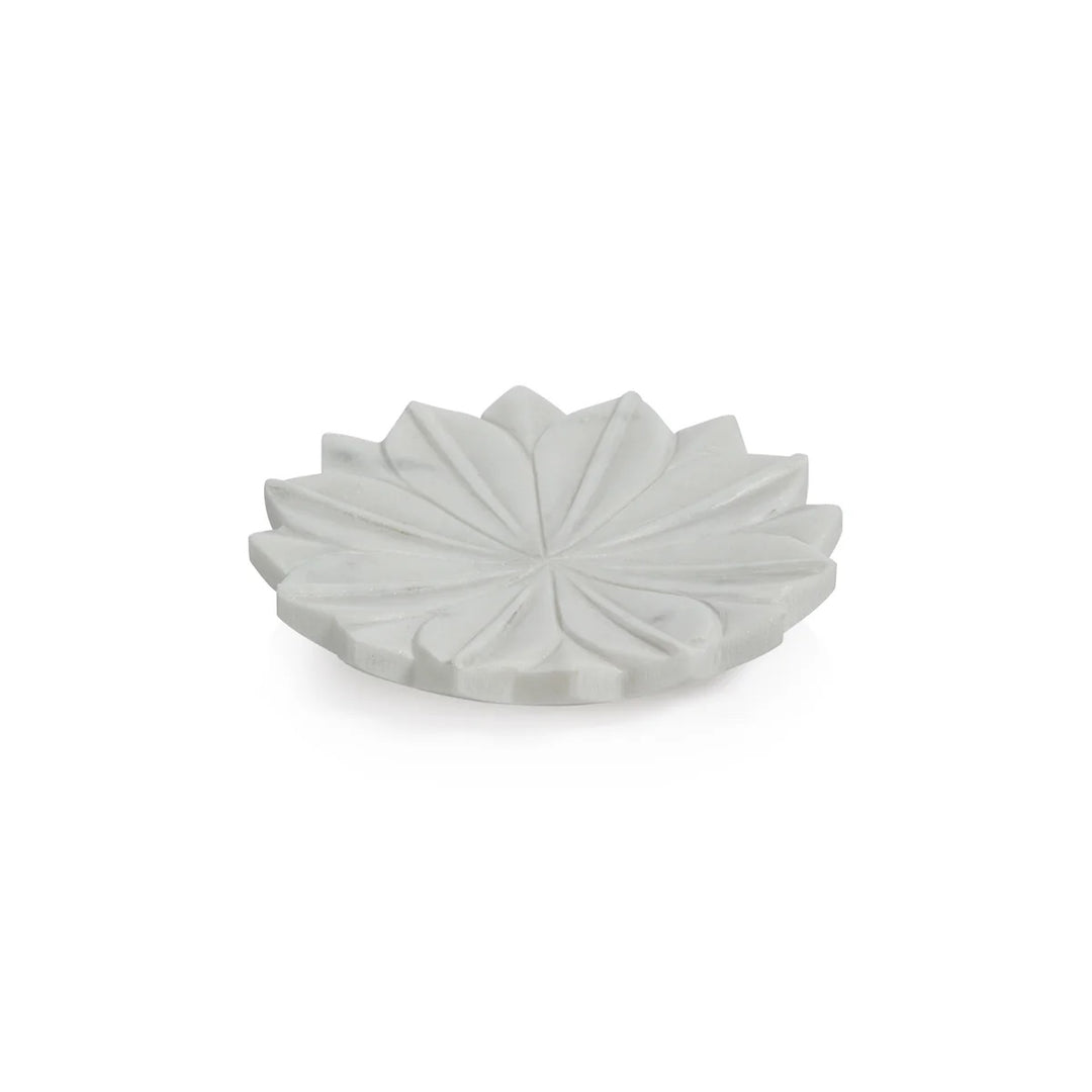 White Marble Dish, Small