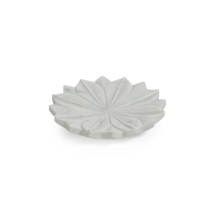 White Marble Dish, Small