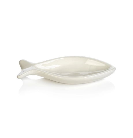 Coral Beach Ceramic Fish Bowl