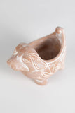 Terracotta Dog Planter