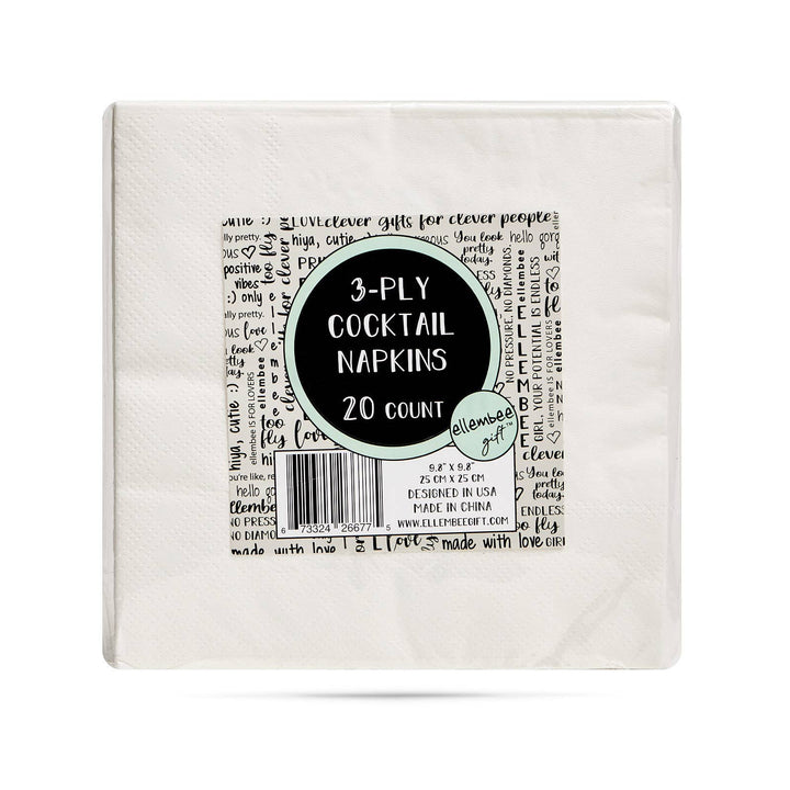 Bartender was cute | Funny Cocktail Napkins