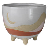 Desertscape Cachepot, Ceramic: Ceramic / Multi