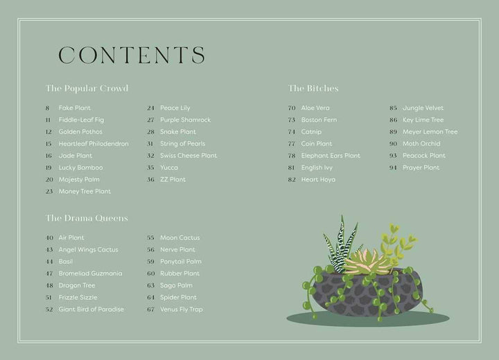 Houseplants and Their Fucked-Up Thoughts by Carlyle Christoff &amp; Elisabeth Saake