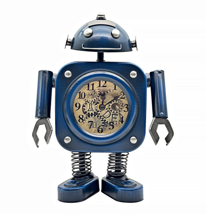 Spring Leg Robot Table Clock