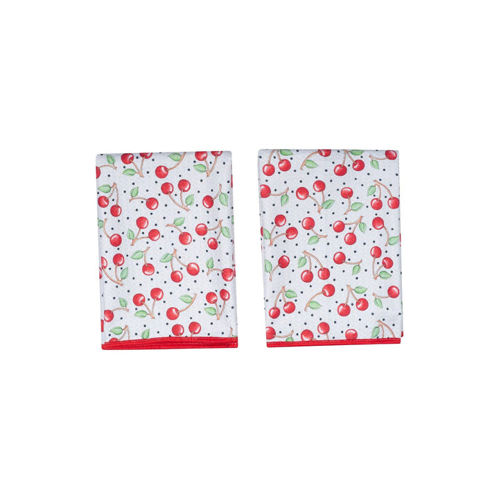 Double Duty (set of 2) Reversible - ME Cherry Harvest: Red