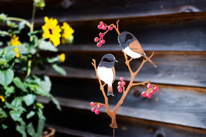 Chickadees &amp; Berries Pick -Painted