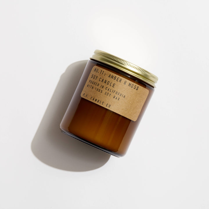 Amber &amp; Moss - 7.2 oz Standard Soy Candle