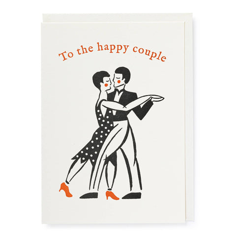 Dancing Couple Greeting Card