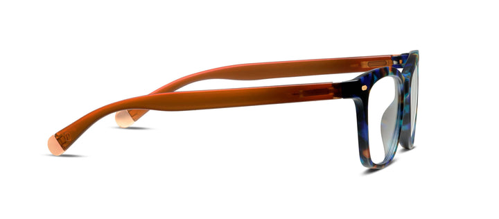 Sinclair (Blue Light): Cobalt Tortoise/Brown / Reading / 3.00