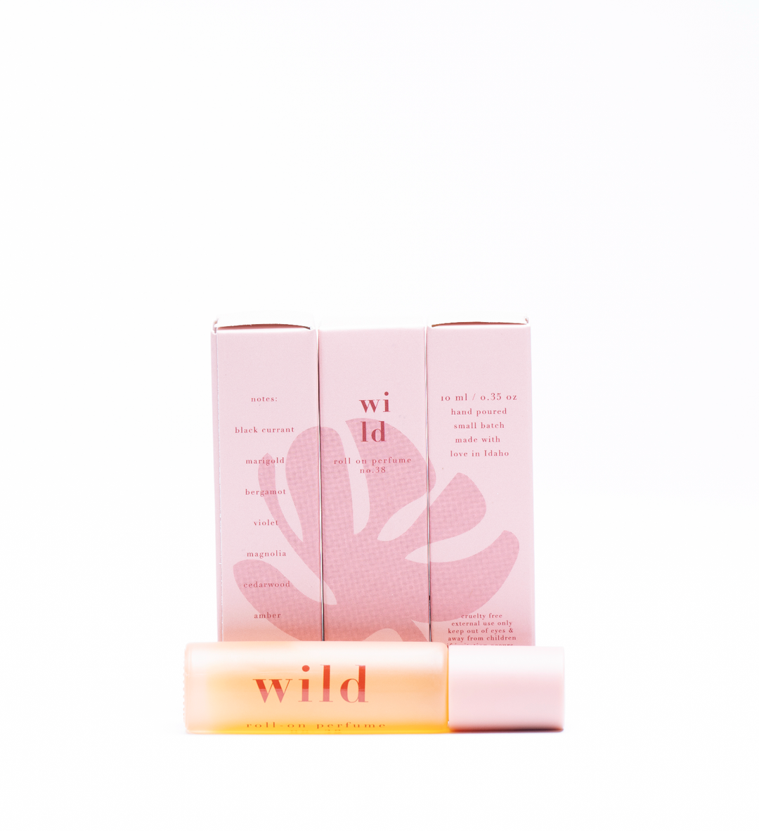 No. 38 wild • clean roll-on perfume