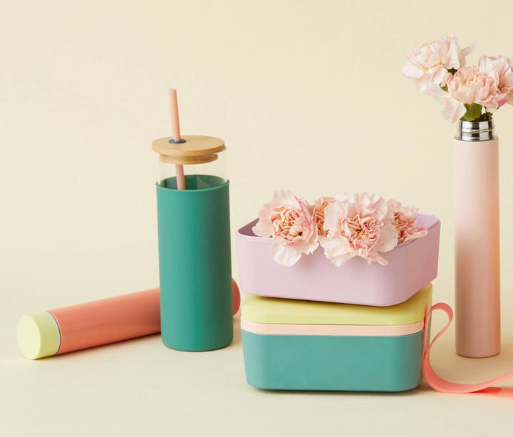 Tumbler With Straw - Peachy/Hunter